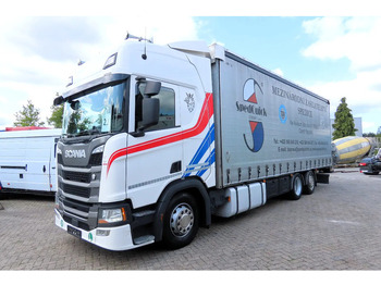 Curtainsider truck SCANIA R 500