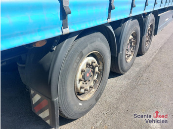 Curtainsider semi-trailer SCHWARZMUELLER Tautliner Liftachse Palettenkasten: picture 2