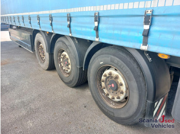 Curtainsider semi-trailer SCHWARZMUELLER Tautliner Liftachse Palettenkasten: picture 3