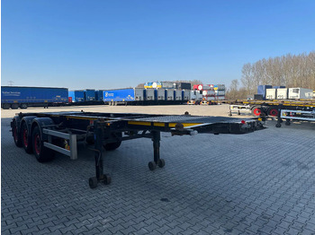 Container transporter/ Swap body semi-trailer Burg 20FT / 20FT SWAP ADR (EX/II, EX/III, FL, AT) Chassis, 3.690kg, SAF INTRADISC, 2x Liftaxle, NL-chassis, APK/ADR: 08-2025: picture 5