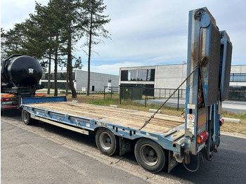 Low loader trailer Gheysen en Verpoort R3VA 30T DIEPLADER / LOWLOADER / TIEFLADER / PORTE CHAR - HYDR RAMPEN - BLADVERING / LAMES / BLATT: picture 4