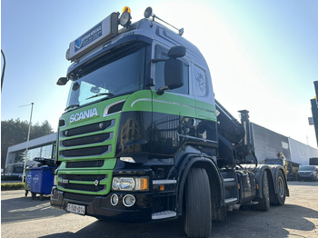Crane truck Scania R500 V8 6x2 + KRAN MKG HLK 231 HP (23tm) - 4x HYDR - RADIO - RETARDER - MANUAL - LIFT + STEERING AXLE: picture 5