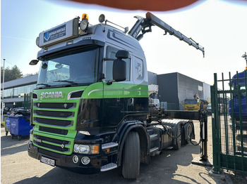 Crane truck Scania R500 V8 6x2 + KRAN MKG HLK 231 HP (23tm) - 4x HYDR - RADIO - RETARDER - MANUAL - LIFT + STEERING AXLE: picture 3