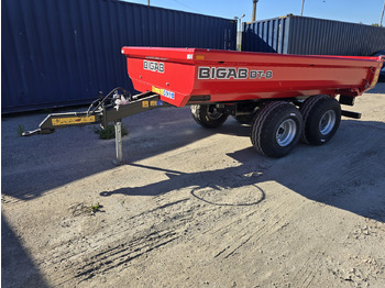 Farm tipping trailer/ Dumper BIGAB BT-8 HARDOX: picture 3