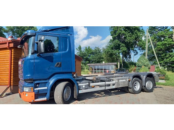 Container transporter/ Swap body truck Scania R 490 LB, 6x2*4, EURO 6, 360 KW: picture 4