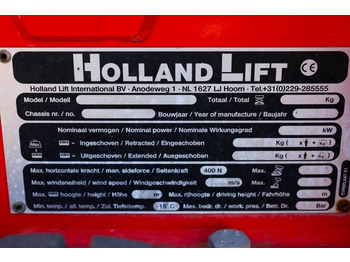 Scissor lift Holland Lift Ecostar HL-7810 Electric, 10m Working Height, 450k: picture 5