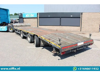 Low loader semi-trailer Meusburger 3-ass. Uitschuifbare semi dieplader / Naloop gestuurd / 13821: picture 3
