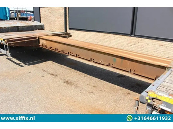 Low loader semi-trailer Meusburger 3-ass. Uitschuifbare semi dieplader / Naloop gestuurd / 13821: picture 5