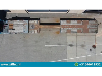 Low loader semi-trailer Meusburger 3-ass. Uitschuifbare semi dieplader / Naloop gestuurd / 13821: picture 2