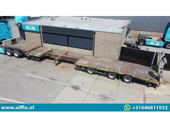 Low loader semi-trailer MEUSBURGER