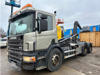 Hook lift truck SCANIA 124