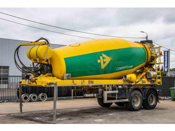 Concrete mixer semi-trailer DE BUF