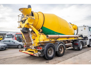 Concrete mixer semi-trailer DE BUF BETON MIXER/MALAXEUR/MISCHER10M3: picture 3