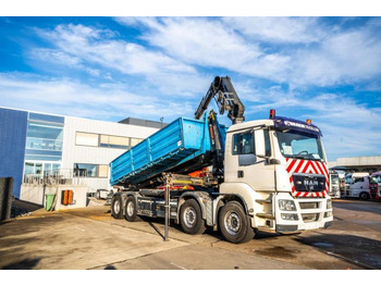 Hook lift truck, Crane truck MAN TGS 35.400 BL - HIAB 144 E-2 DUO: picture 2 Hook lift truck, Crane truck MAN TGS 35.400 BL - HIAB 144 E-2 DUO: picture 2