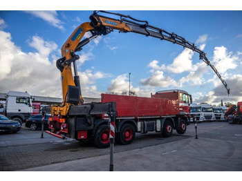Dropside/ Flatbed truck, Crane truck MAN TGS 41.400 BB + EFFER 525/6x+JIB 6x: picture 2