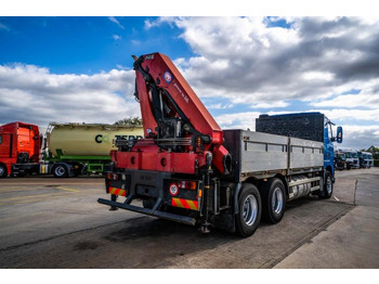 Dropside/ Flatbed truck, Crane truck Volvo FH 12-340 - HMF 2420 K6 (2012): picture 4