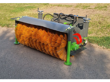 Broom for Loader Rolbezem 1,30m nylon/staal hydraulisch: picture 2