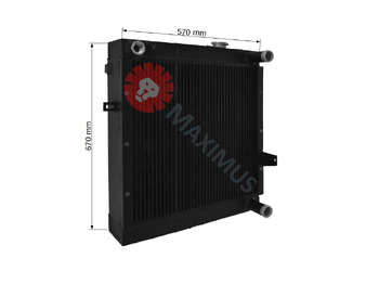 New Radiator for Backhoe loader KOMATSU WB97S , WB91R , WB93R , WB97R , WB142 , WB140: picture 3