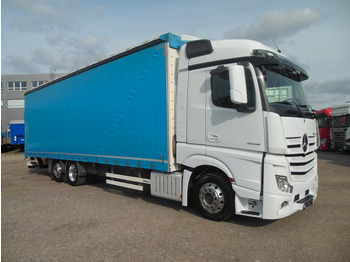 Curtainsider truck Mercedes-Benz ACTROS 2546, 24 PALETTEN, LBW, ALU FELGEN, TOP!!: picture 2 Curtainsider truck Mercedes-Benz ACTROS 2546, 24 PALETTEN, LBW, ALU FELGEN, TOP!!: picture 2