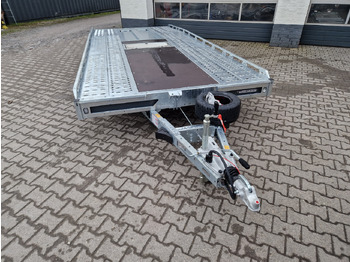 Plant trailer BJT T Transporter 231 550x224cm grau Tridem Alufelgen Auffahrrampen 180cm (XXL) 3500kg Aktion: picture 2 Plant trailer BJT T Transporter 231 550x224cm grau Tridem Alufelgen Auffahrrampen 180cm (XXL) 3500kg Aktion: picture 2