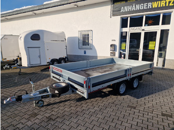 Dropside/ Flatbed trailer Brian James Trailer Connect 360x215x30cm Blackline Bordwände LED 12" (L) 3500kg: picture 2