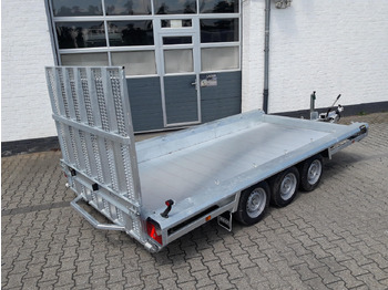 Plant trailer HULCO TERRAX Aluboden 394x180x27cm Heckrampe 150cm Tridem (XL) 3500kg: picture 3 Plant trailer HULCO TERRAX Aluboden 394x180x27cm Heckrampe 150cm Tridem (XL) 3500kg: picture 3
