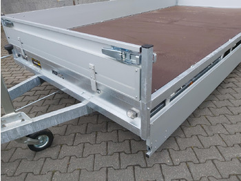 Dropside/ Flatbed trailer MEDAX - 2 3000 405x203x30cm 12" niedrig Fahrwerk (XL) 3000kg: picture 3