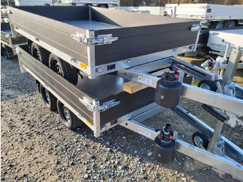 Tipper trailer Saris Kipper K1 276 170 2700 2 276x170x30cm black Edition Handpumpe 13" 2700kg: picture 2