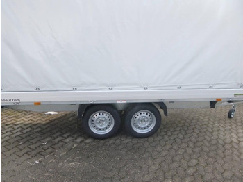 New Car trailer Humbaur HT 254118 Hochlader mit Plane 4100x1850x350mm: picture 4