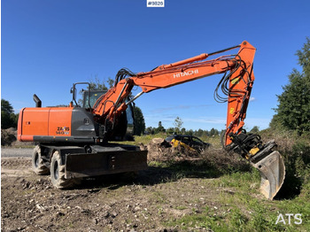 Wheel excavator HITACHI ZX140W-5