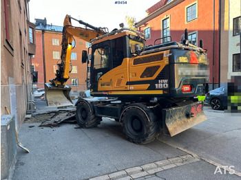 Leasing of  Wheeled excavator Hyundai HW180 with rotor digging system and gear (SEE VIDEO) Wheeled excavator Hyundai HW180 with rotor digging system and gear (SEE VIDEO): picture 2