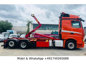 Hook lift truck, Crane truck Mercedes-Benz Actros V 2551 L BL 6x2 *Retarder/Hyva-18-60-S: picture 3