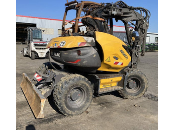 Wheel excavator Mecalac 7 MWR Origine Française endommagée: picture 4