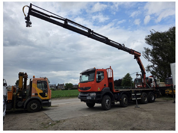 Dropside/ Flatbed truck RENAULT Kerax 430