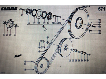 Clutch and parts CLAAS