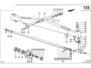 Axle and parts CLAAS