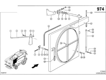 Cooling system CLAAS
