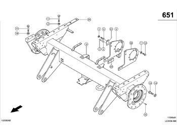 Axle and parts CLAAS