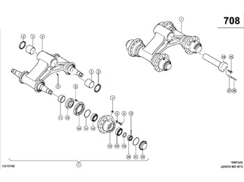 Undercarriage parts CLAAS