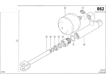 Hydraulic cylinder CLAAS