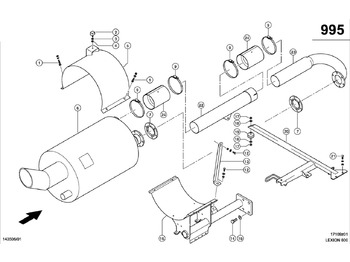 Exhaust system CLAAS