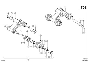 Undercarriage parts CLAAS