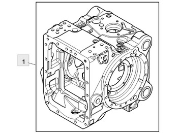 Axle and parts JOHN DEERE