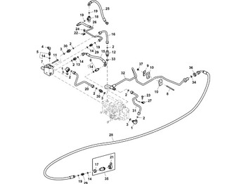 Brake line/ Hose JOHN DEERE
