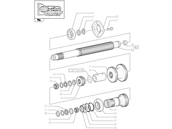 Gearbox and parts NEW HOLLAND