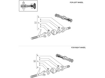 Drive shaft NEW HOLLAND