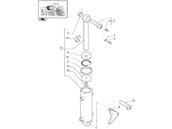 Hydraulic cylinder NEW HOLLAND