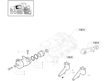 Hydraulic cylinder NEW HOLLAND