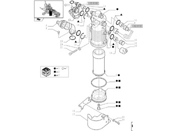 Hydraulic filter NEW HOLLAND