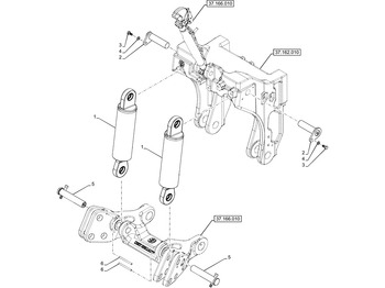 Hydraulic cylinder NEW HOLLAND
